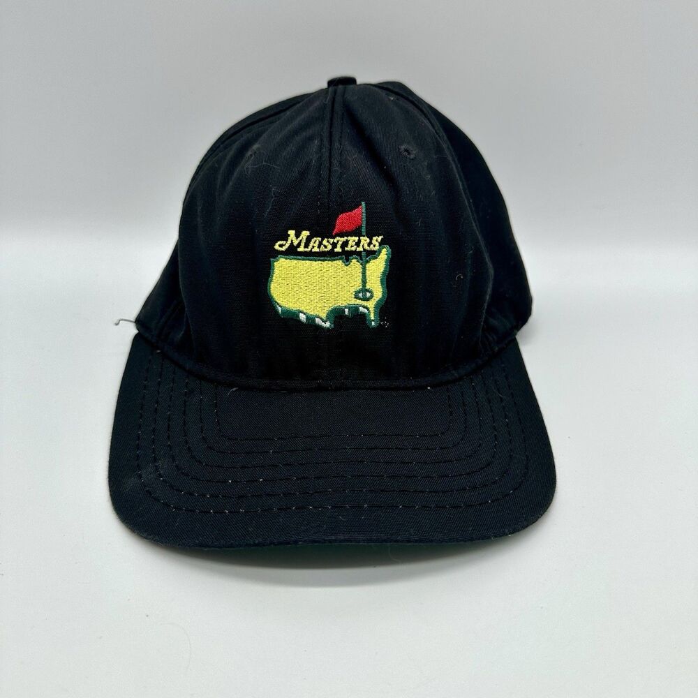 Vintage Masters Augusta National American Needle Adjustable Leather Strap Hat
